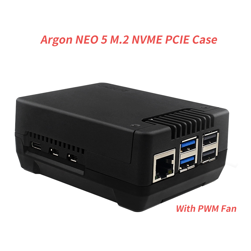 Turing Pi 2 - Obudowa Argon NEO 5 M.2 NVME