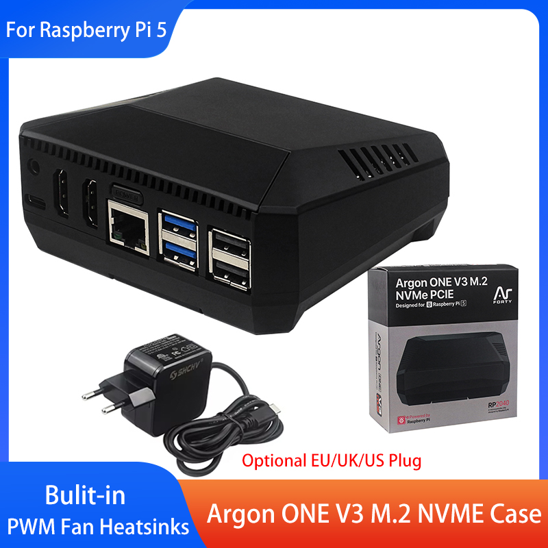 Turing Pi 2 - Obudowa Argon ONE V3 M.2 NVME